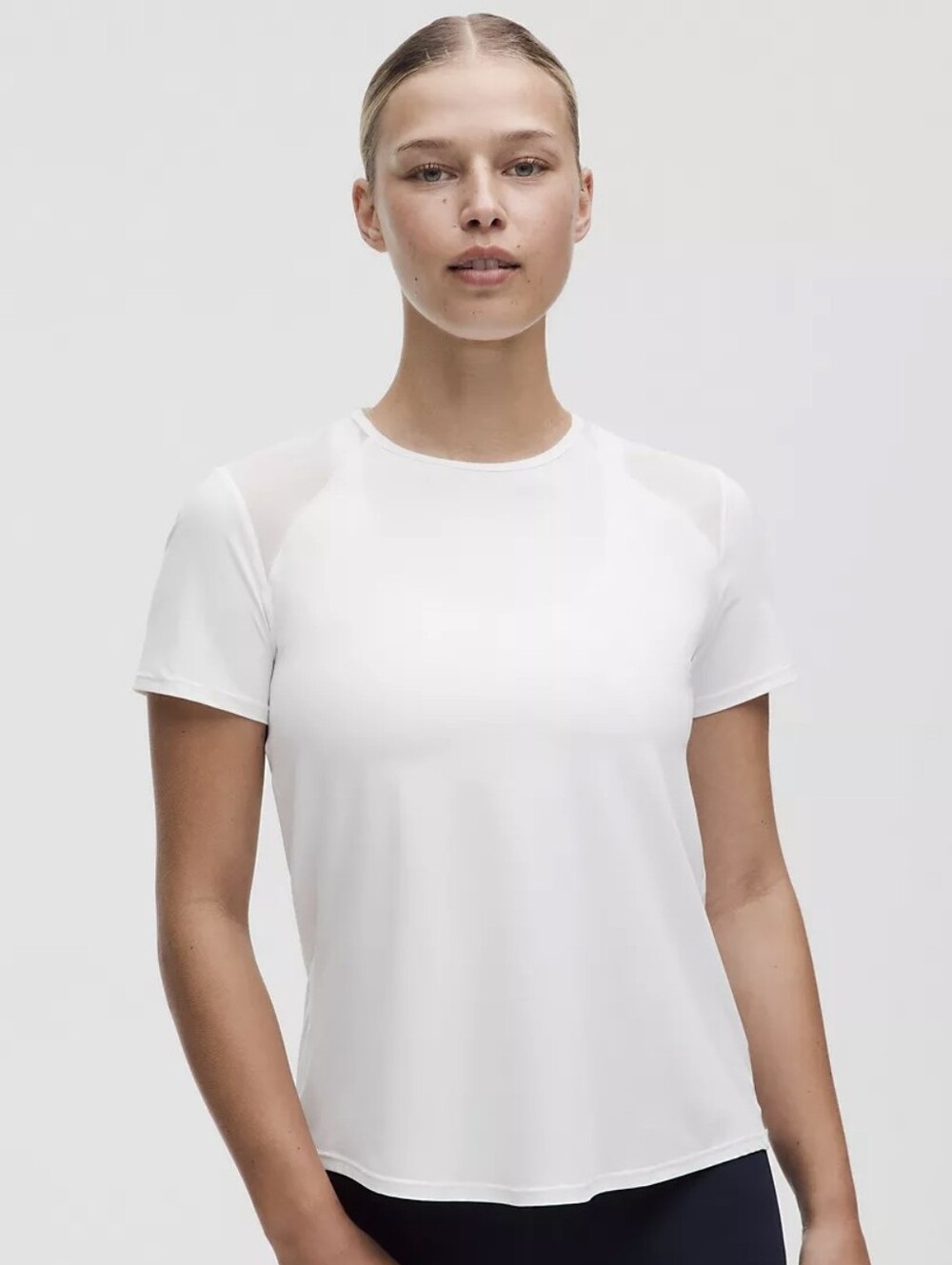 Lululemon | Sculpt Short-Sleeve Shirt In White, Size 6